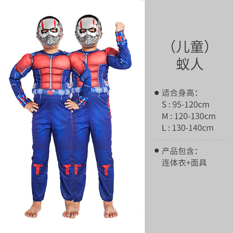 Kids' Superhero Muscle Costume