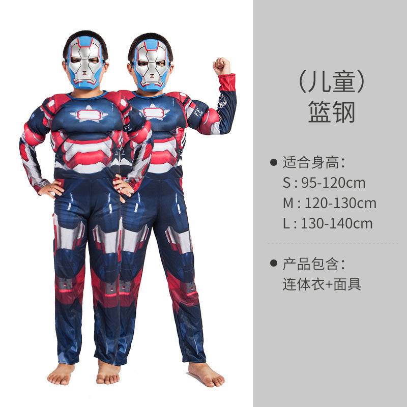 Kids' Superhero Muscle Costume