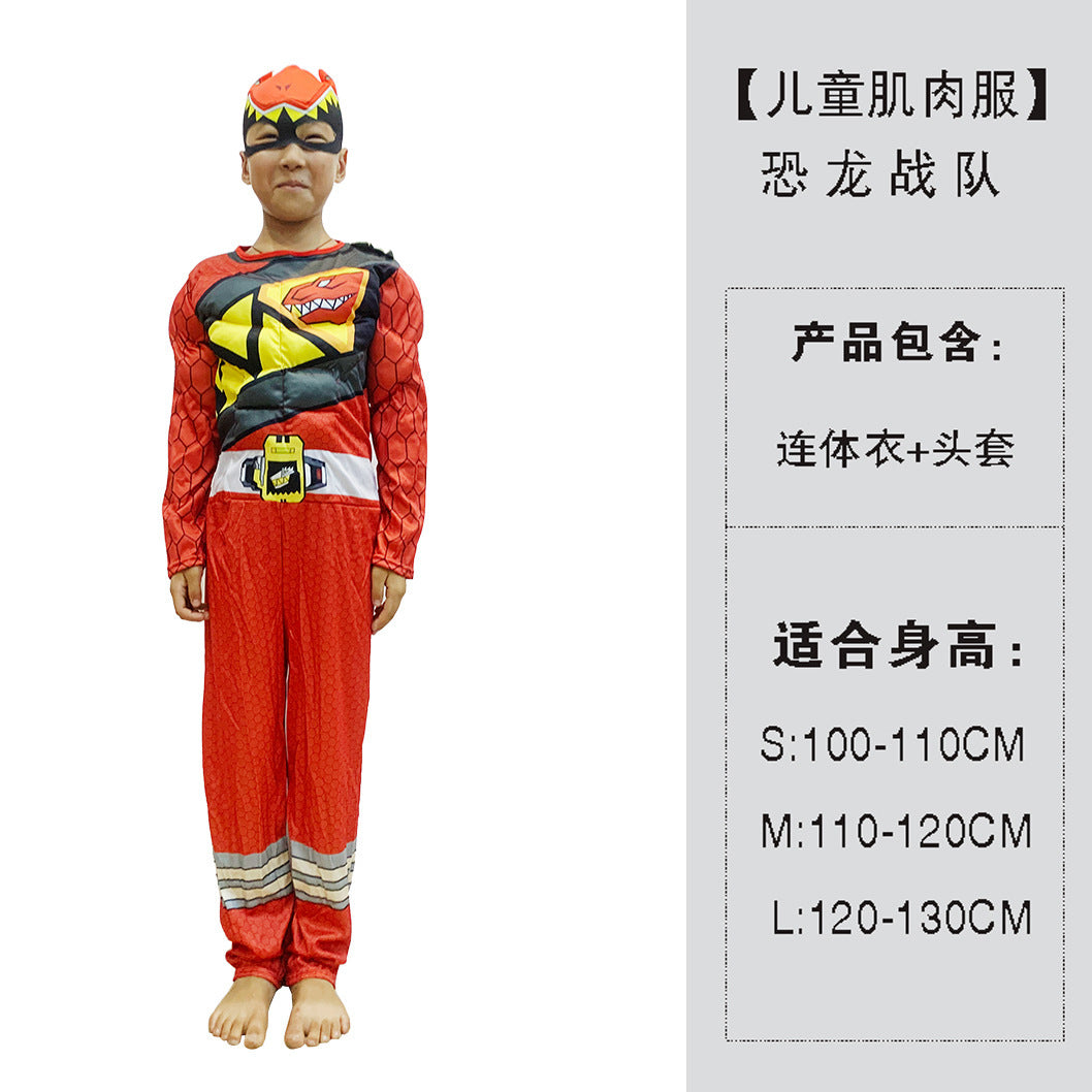 Kids' Superhero Muscle Costume