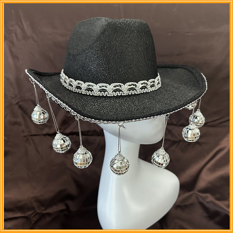 Glitter Ball Cowboy Hat