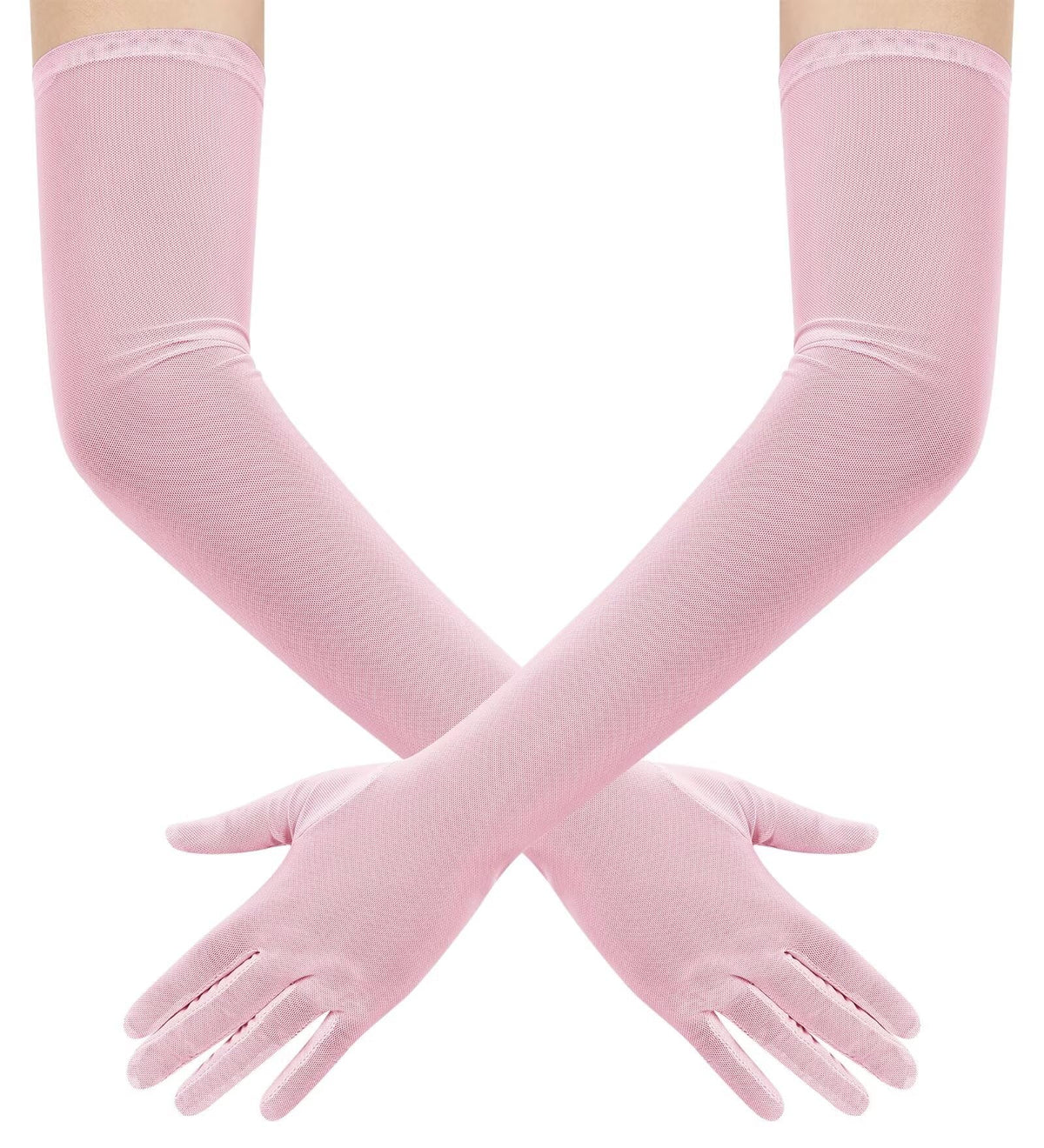 Sheer Mesh Opera Gloves