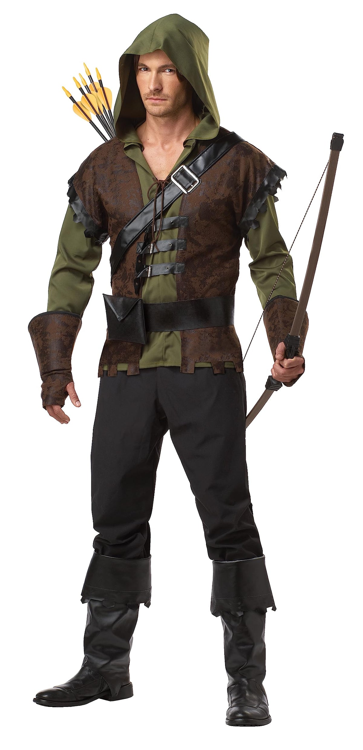 California Costumes Mens Realistic Robin Hood Costume Medium Brown