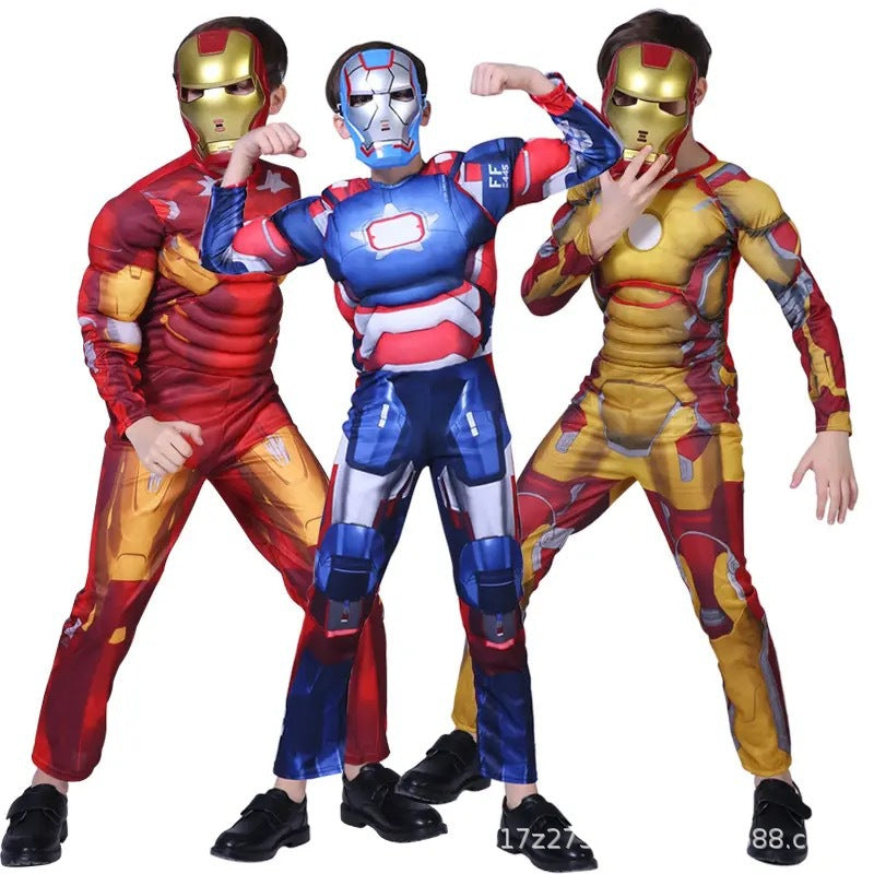 Kids' Superhero Muscle Costume