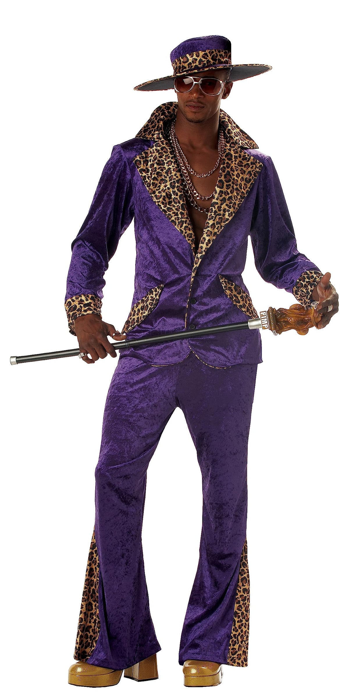 Purple Velvet Showman Suit