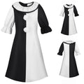 JOYEAR Scary Costumes Black and White