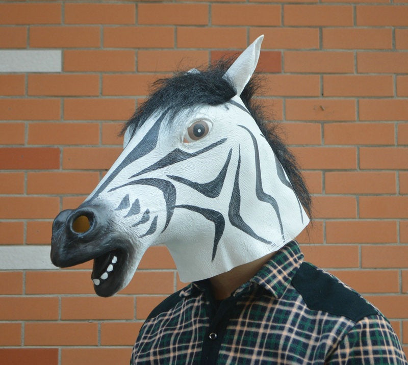 Zebra Party Mask