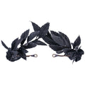 Black Laurel Leaf Crown