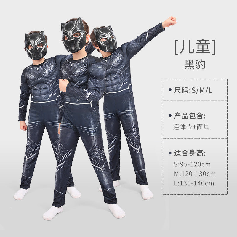 Kids' Superhero Muscle Costume