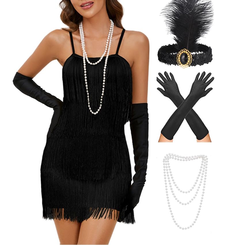 Great Gatsby Fringe Dress
