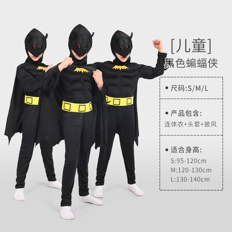 Kids' Superhero Muscle Costume