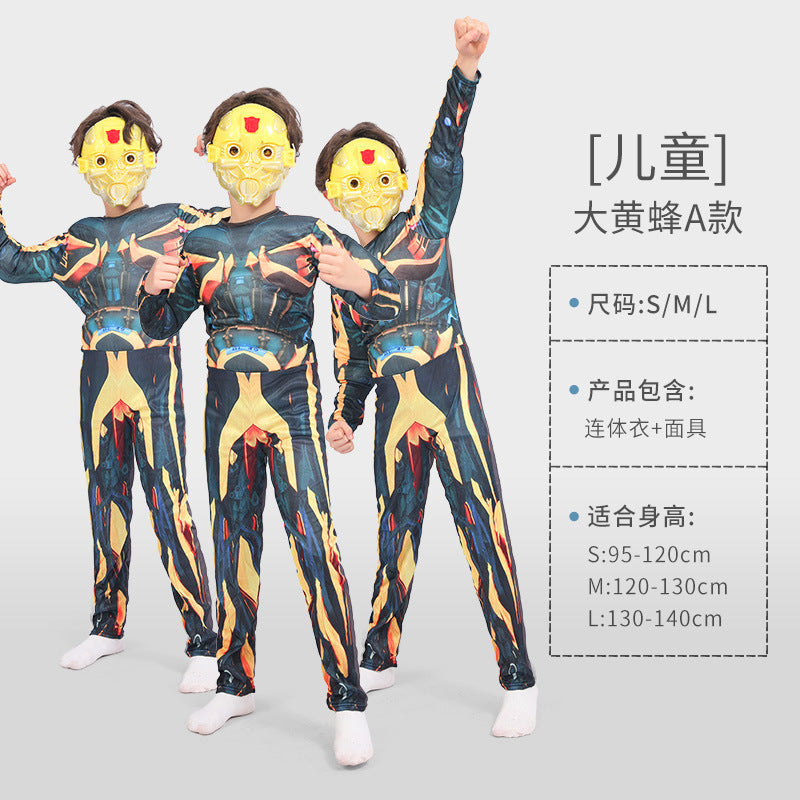 Kids' Superhero Muscle Costume