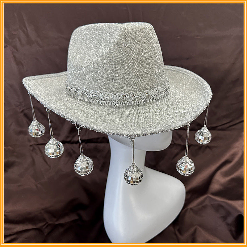 Glitter Ball Cowboy Hat