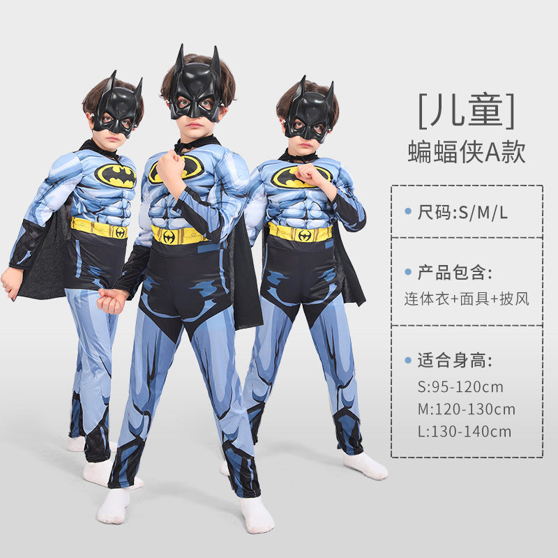 Kids' Superhero Muscle Costume