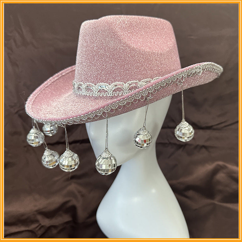 Glitter Ball Cowboy Hat