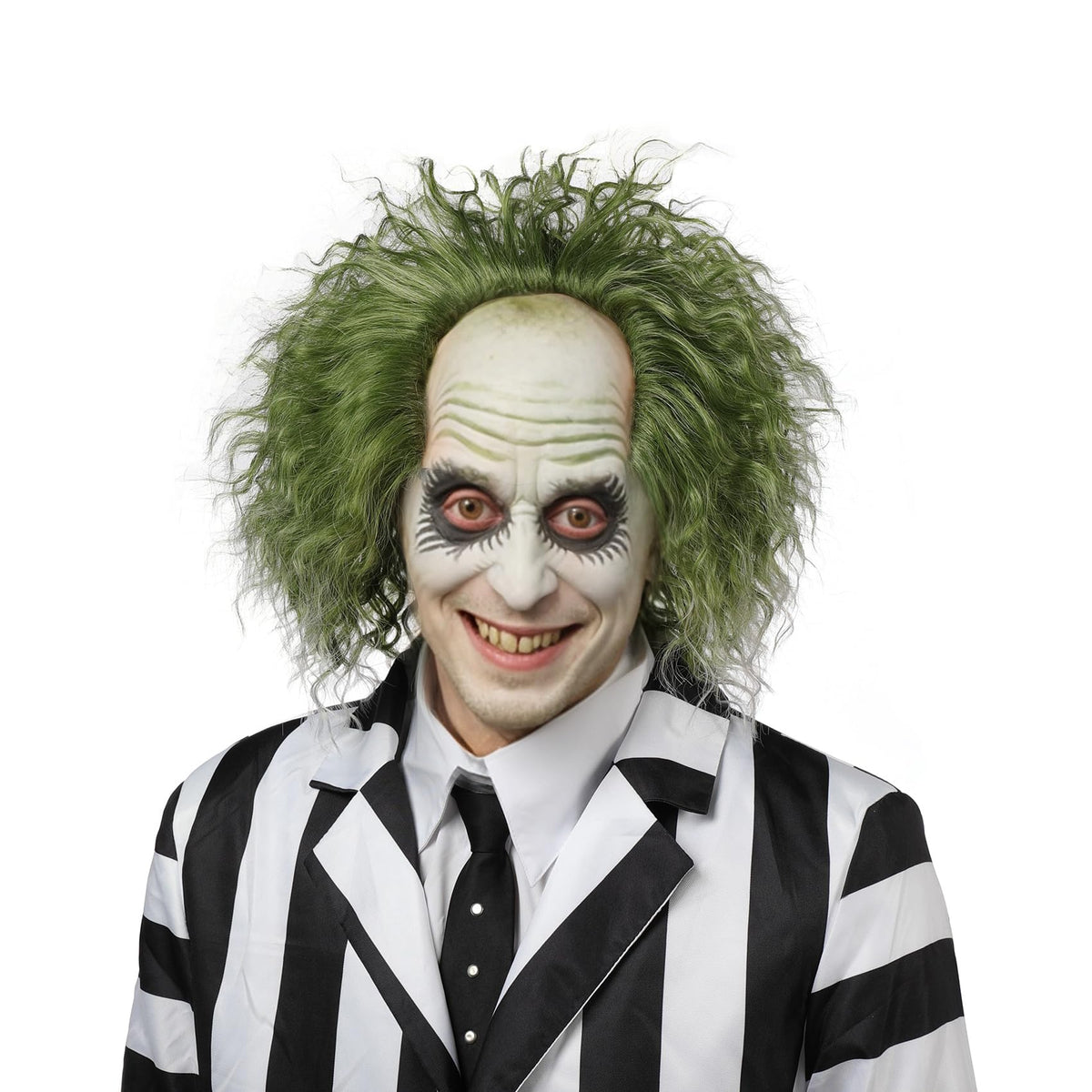Green Curly Costume Wig