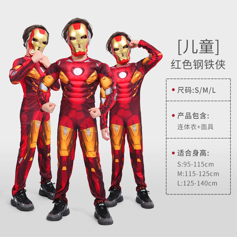 Kids' Superhero Muscle Costume